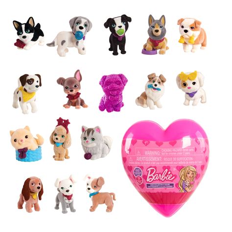 Barbie Pets Collectible Mini Pets Series 1 In Heart Capsule 1 Hidden