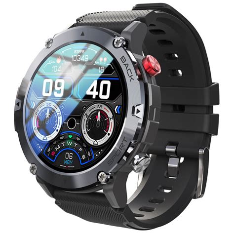 2023 Smartwatch Rugged Smart Watch Men 3atm Waterproof Sport Fitness