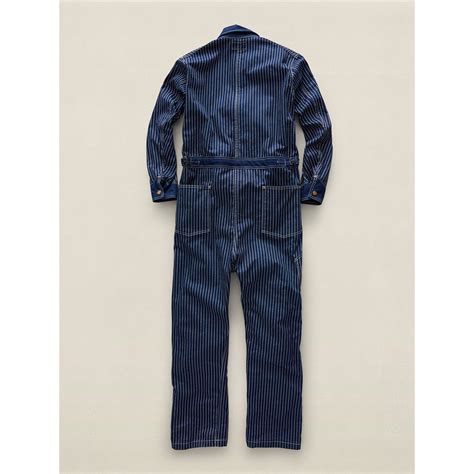 Rrl Limited Edition Denim Coverall In Blue For Men Lyst