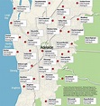 Printable Map Of Adelaide Suburbs | Adams Printable Map