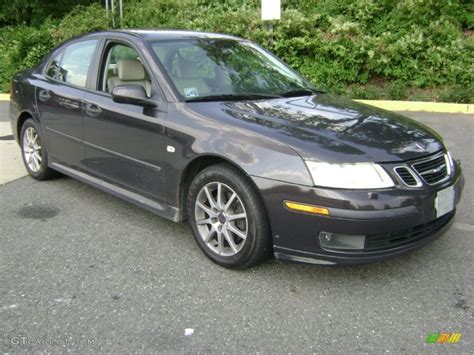 Espresso Black Metallic 2004 Saab 9 3 Arc Sedan Exterior Photo