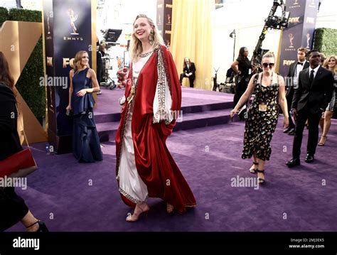 Gwendoline Christie Arrives At The 71st Primetime Emmy Awards On Sunday