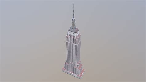 The Empire State Building 3d Model By Boldlybuilding Titanickyle