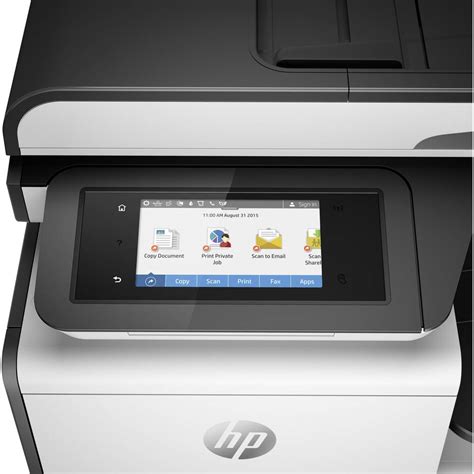 Each color cartridge provides roughly 3,000 colour prints before the need for replacement and roughly 3,500 monochrome prints for the black cartridge. HP PageWide Pro 477dw Inkjet multifunction printer A4 ...