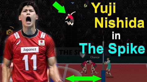 Yuji Nishida In The Spike Crazy Volleyball Spikes From The Back Line