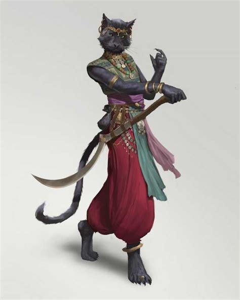 Tabaxi Dandd Character Dump Fantasy Character Design Dungeons And Dragons Characters Character