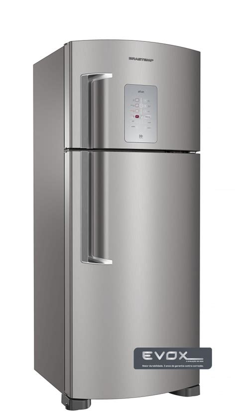 Refrigerador Brastemp Domest L V Duplex Platinum Frost Free