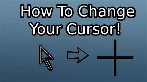 How To Change And Design Your Cursor Youtube