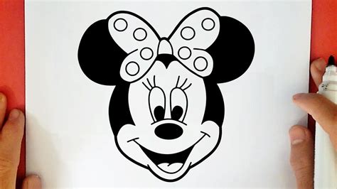 Triazs Dibujos Faciles De Minnie Mouse