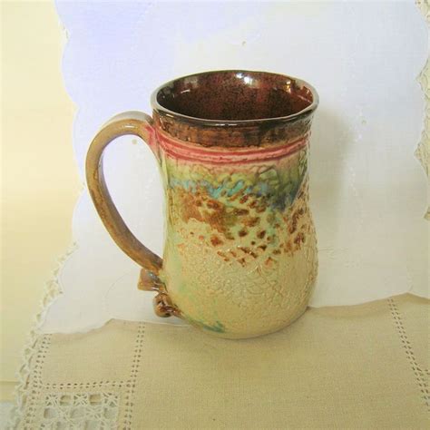 RESERVED For Cass Pottery Coffee Mug Handthrown Stoneware Etsy