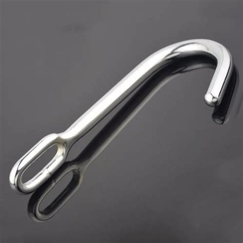 adult game super thick metal stainless steel butt plug anal hook sex toys for men and women