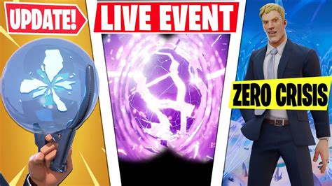 Fortnite Zero Crisis Live Event Cinematic Agent Jonsey Event Season 6 Teasers And Day One