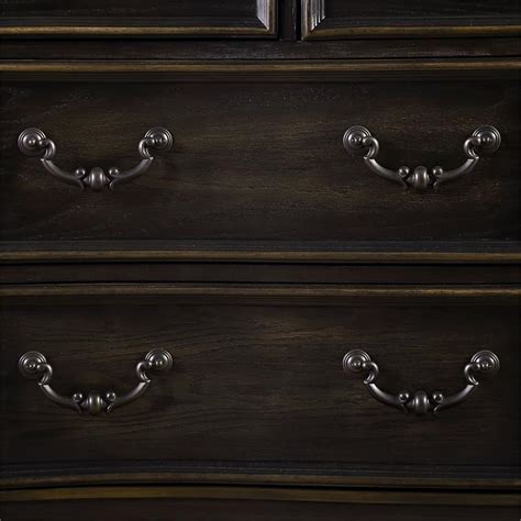 Steve Silver Rhapsody Multi Step Molasses Wood 7 Drawer Dresser And