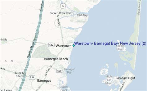 Waretown Barnegat Bay New Jersey 2 Tide Station Location Guide