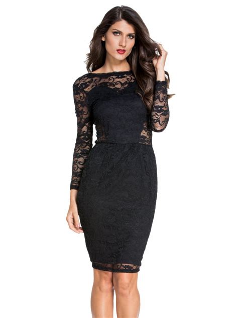 Delicate Lace Chained Beautiful Backless Midi Dress E6755