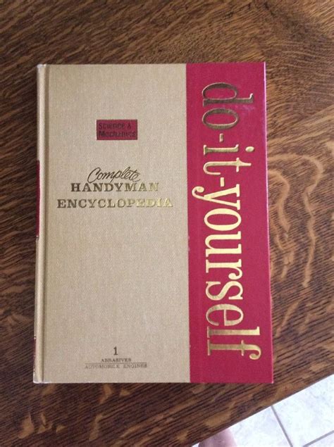 Check spelling or type a new query. Complete Handyman Do-It-Yourself Encyclopedia (1978, Book, Illustrated) | Handyman, Books, Ebay