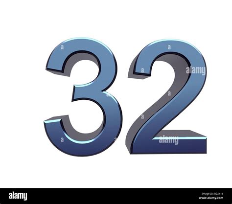 Number 32 Hi Res Stock Photography And Images Alamy