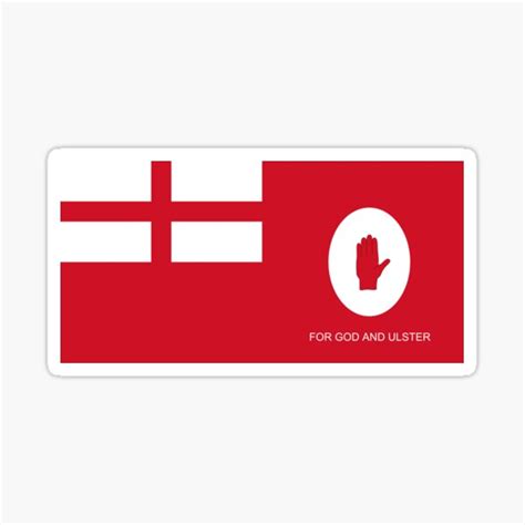 Red Hand Of Ulster Stickers Redbubble