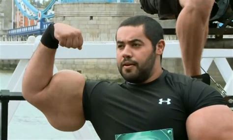 Mandfs Challenge To Guinness Largest Biceps World Record Holder