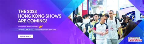 Hong Kong Trade Show Expos And Exhibitions Global Sources 2023