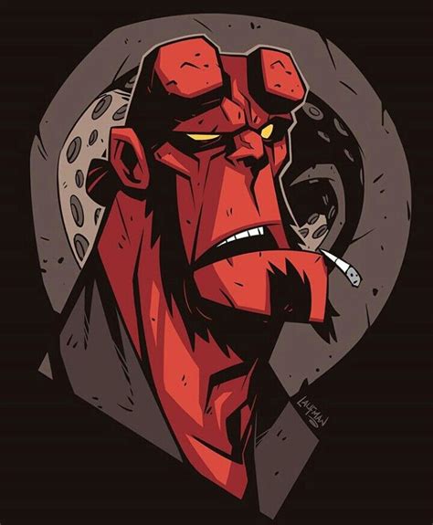 Hellboy Hellboy Art Sketches Cartoon Art