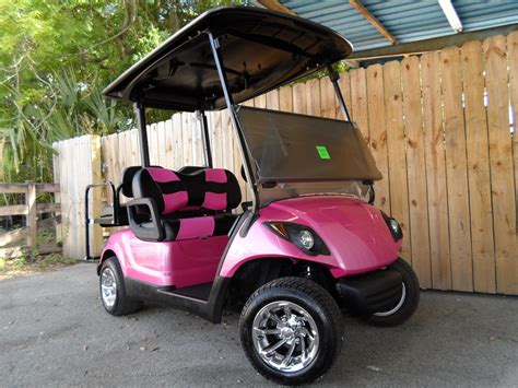 Pink Golf Carts