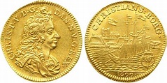 Moneda 1 Ducat Reino de Dinamarca y Noruega (1536-1814) Oro 1699 ...