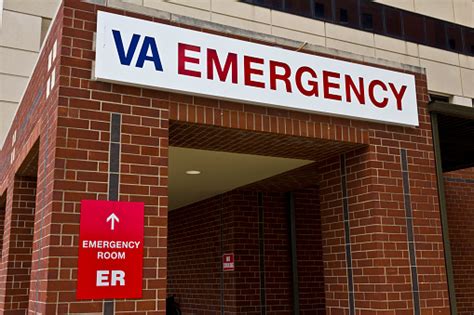 Emergency Room Entrance At The A Va Medical Center I Stock