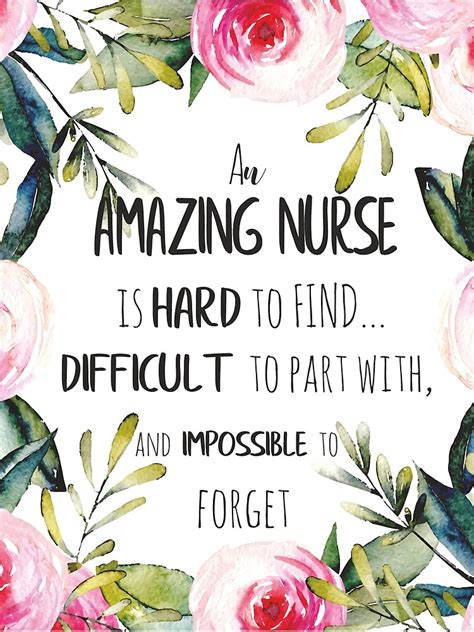 A Truly Amazing Nurse Nurse Thank You Quote Nurse Farewell T