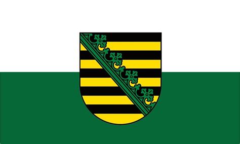 Germany Saxony State Flag 3 X 5 Feet 90 X 150 Cm In Flags Banners