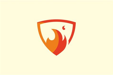 Free fire is not lost seriously mobile legend #25594976. Flame Shield Logo | Creative Logo Templates ~ Creative Market
