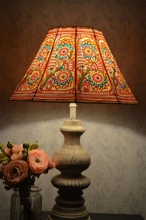 Large Floor Lamp Shade In Multi Colour Floral Pattern Etsy Australia