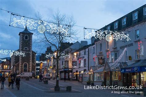 A Festive Tour Of Keswick Town Centre Lake District Gems