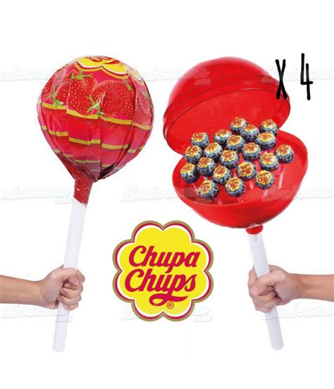Chupa Chups Mega Xxl Riesenlutscher Mit 15 Lollipops In Sorten Neu Ovp