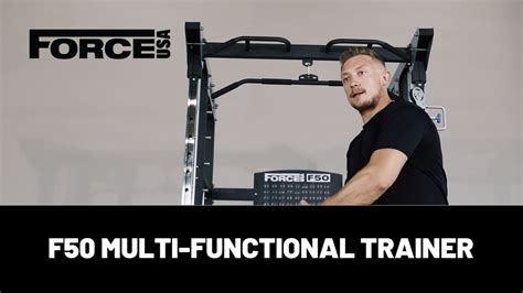 Force Usa F50 Plate Loaded Multi Functional Trainer Youtube