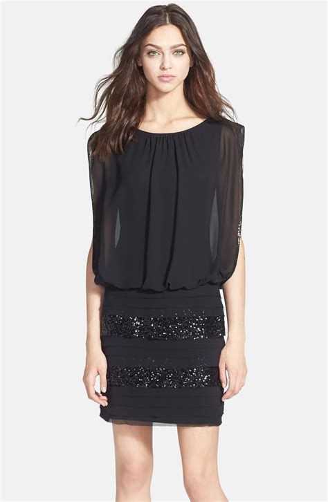 Aidan By Aidan Mattox Blouson Dress Nordstrom