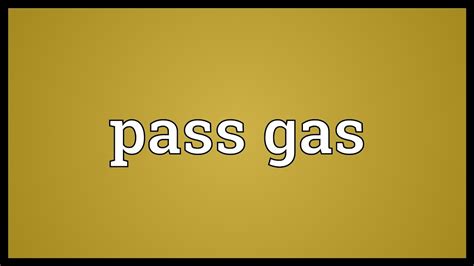 I'll pass on the coffee because i'm in a hurry. Pass gas Meaning - YouTube