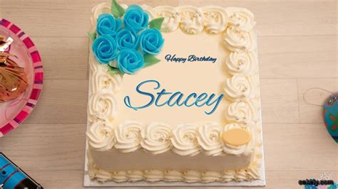 🎂 Happy Birthday Stacey Cakes 🍰 Instant Free Download