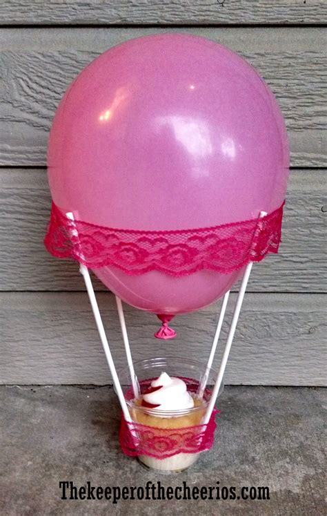 Hot Air Balloon Cupcake Favor Cups The Keeper Of The Cheerios