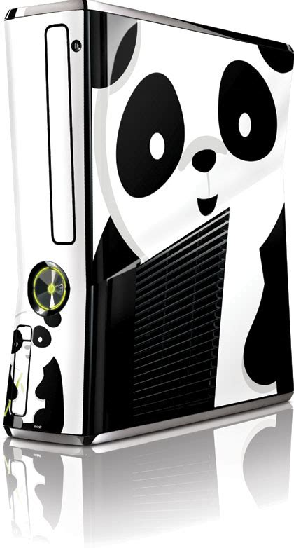 Giant Panda Microsoft Xbox 360 Slim 2010 Skin Ebay