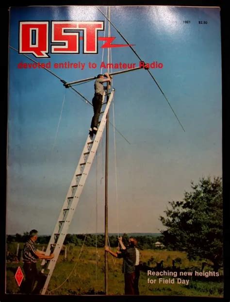 Vintage Qst Magazine June Cq Field Day Mnemonic Encoder Tech Arrl Ham Radio Picclick Uk