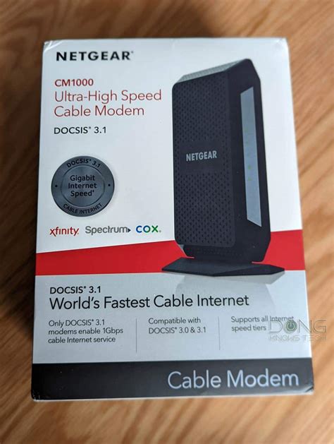 Netgear Cm1000 Review A Solid Cable Modem Dong Knows Tech