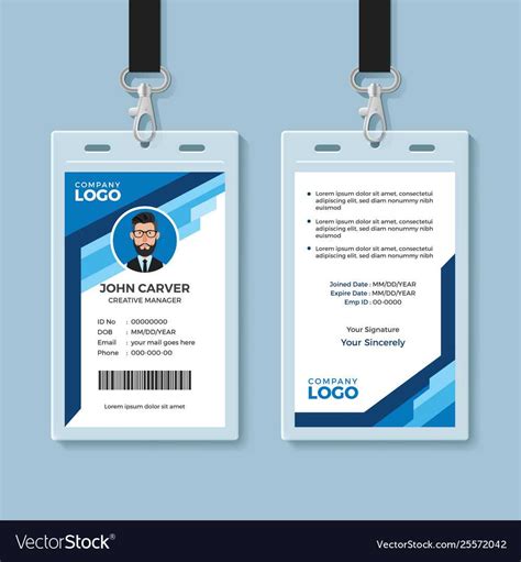 Id Card Template Free Download Word Rassafe