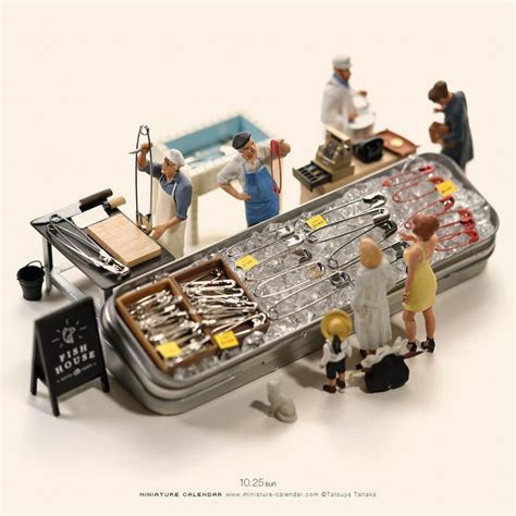 Miniature Calendar And Dioramas By Tatsuya Tanaka Collateral