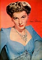 Joan Fontaine | color page from the June 1942 Photoplay/Movi… | Flickr