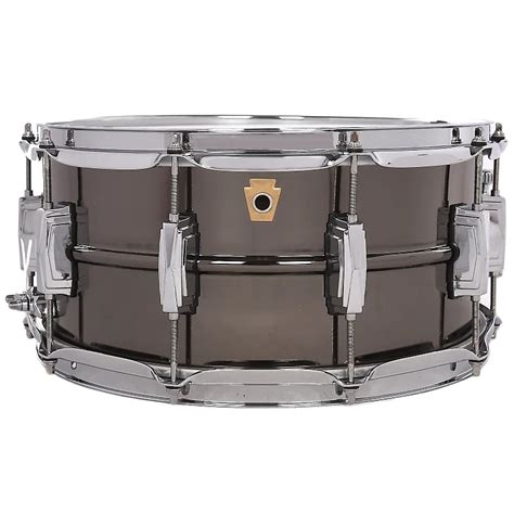 Ludwig 65x14 Black Beauty Snare Drum Lb417 Reverb