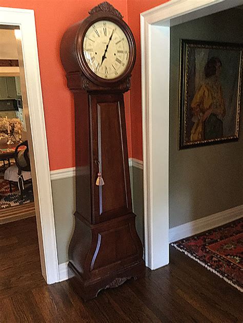 Sold Price Howard Miller Grandfather Clock Invalid Date Est