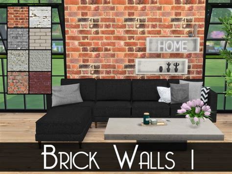 Sims 4 Brick Walls