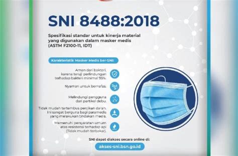 Bsn Tetapkan Sni Masker Medis Itech Magazine