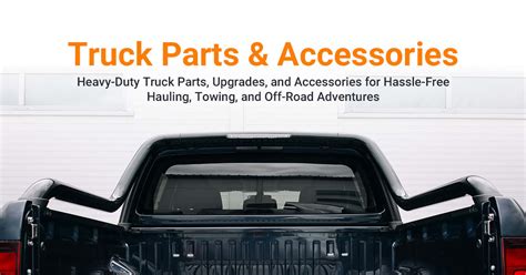 Aftermarket Truck Parts And Accessories Semi Pickup Heavy Duty